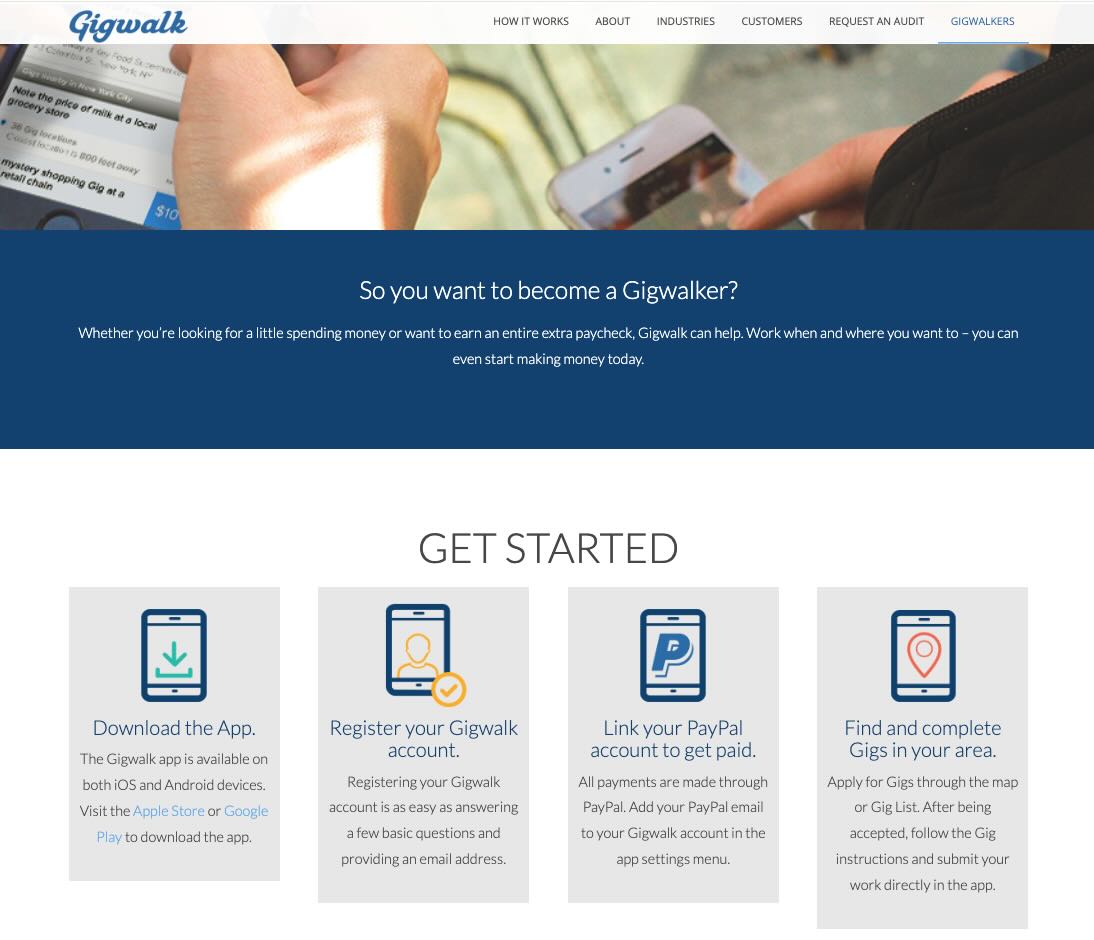 Gigwalk Reviews Earn Extra Money with Mystery Shopping and Store Audits