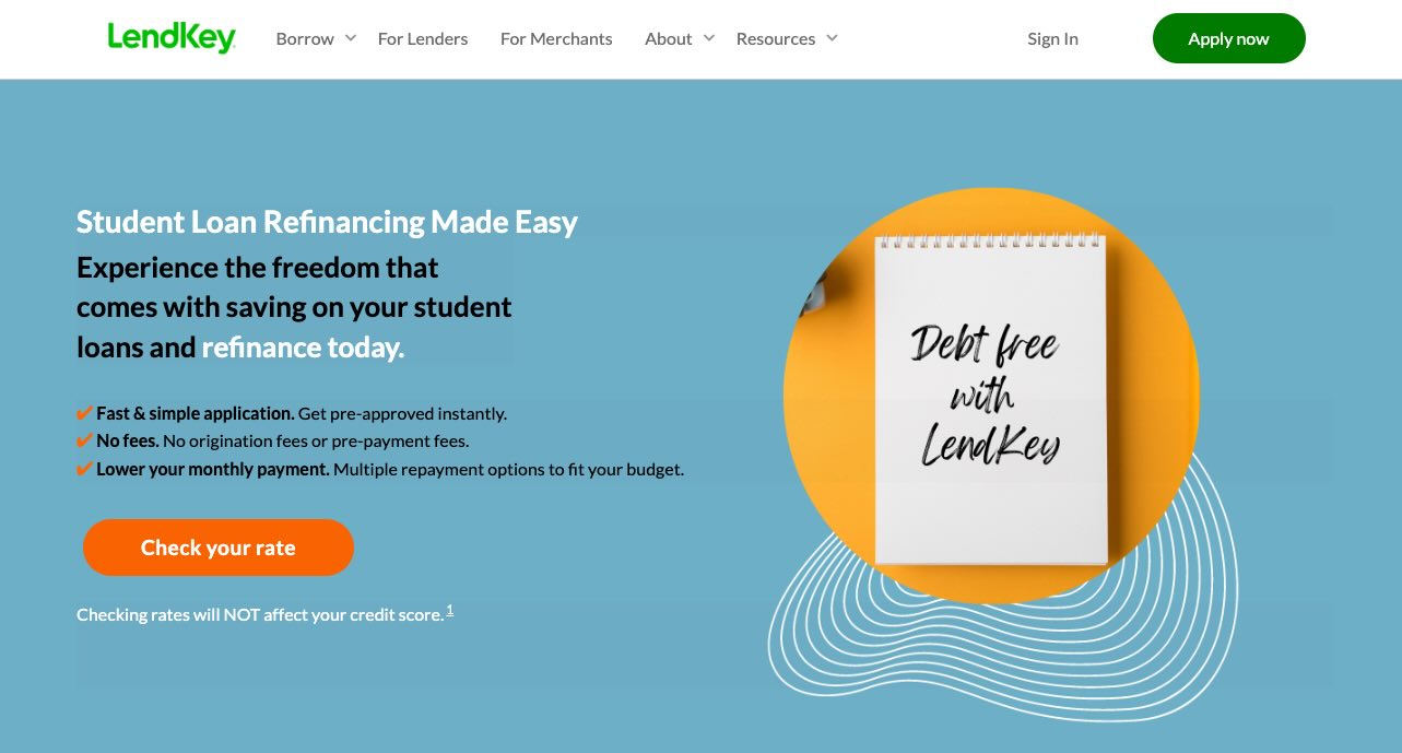LendKey Student Loan Refinance Reviews
