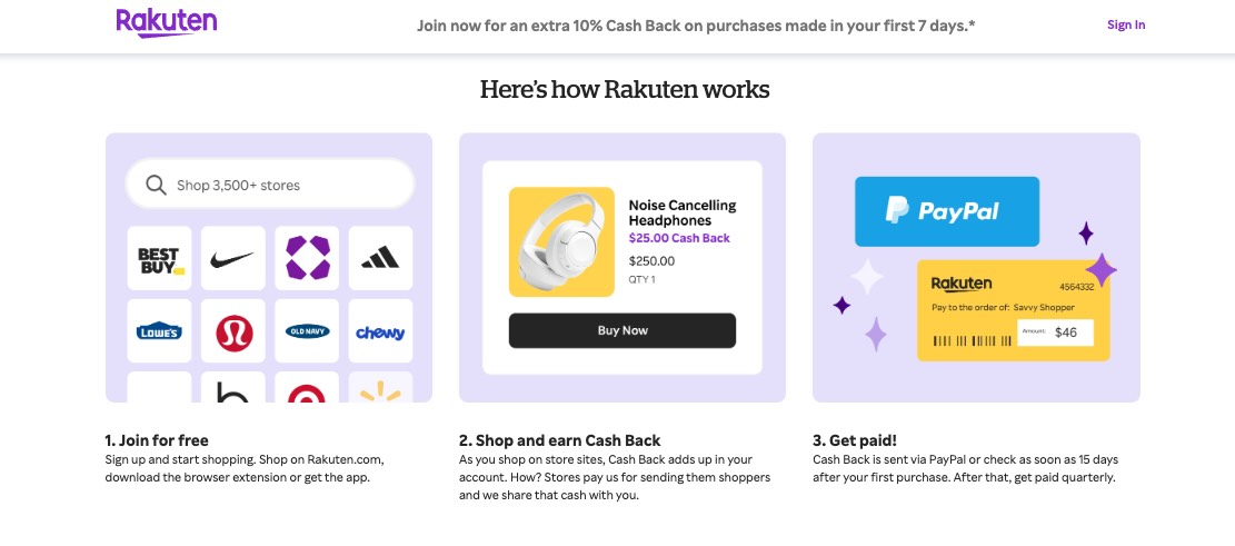 Rakuten Reviews Earn Cashback