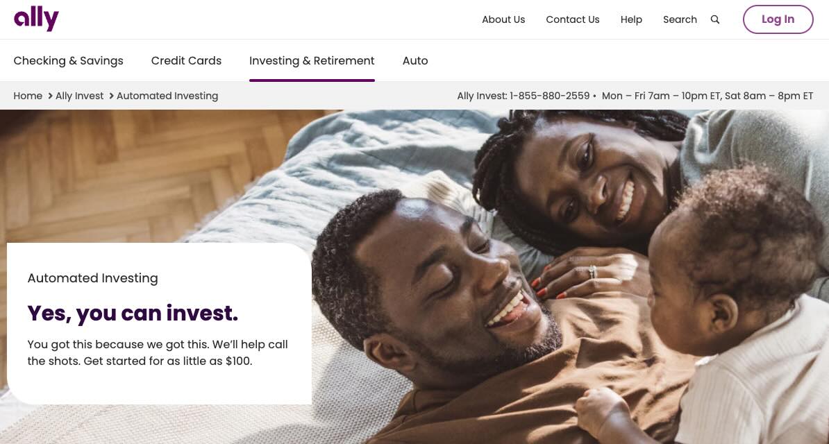 Ally Invest Automated Investing Reviews and Robo Portfolios