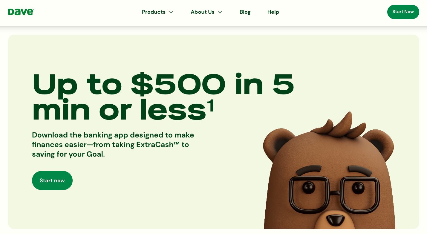 Dave Review Cash Advances and Banking Services