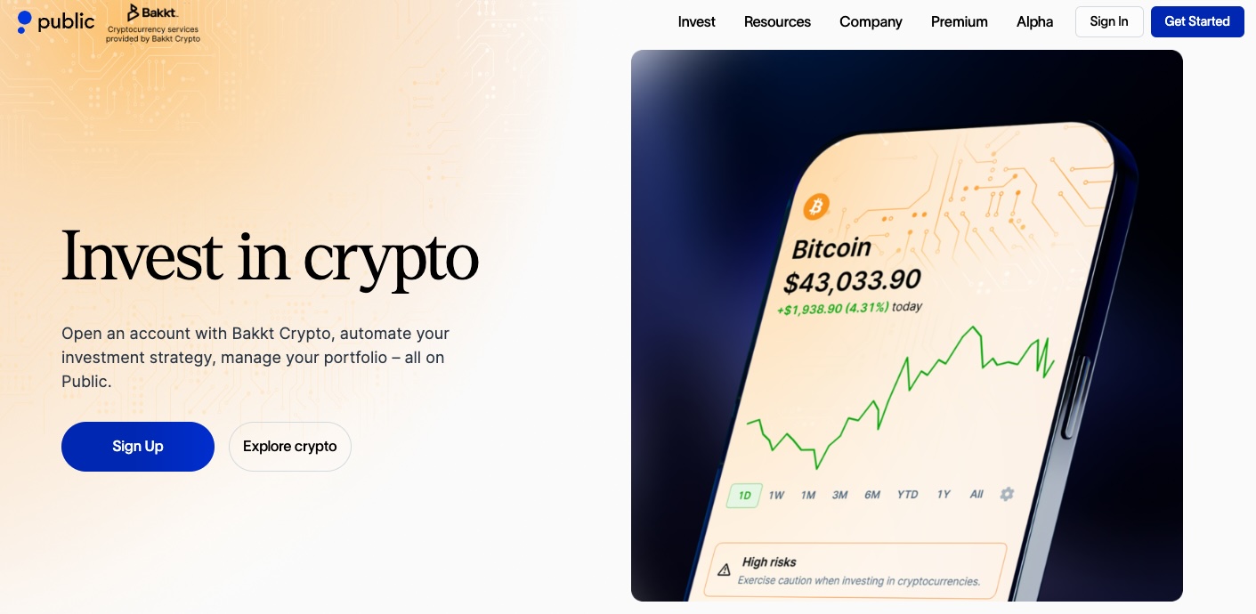 Public Crypto Investments