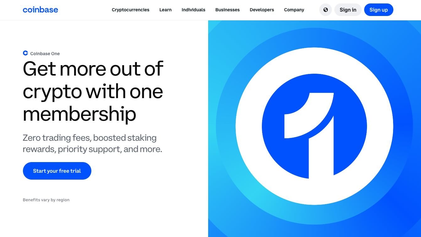 Coinbase One Membership Reviews What is Coinbase One?