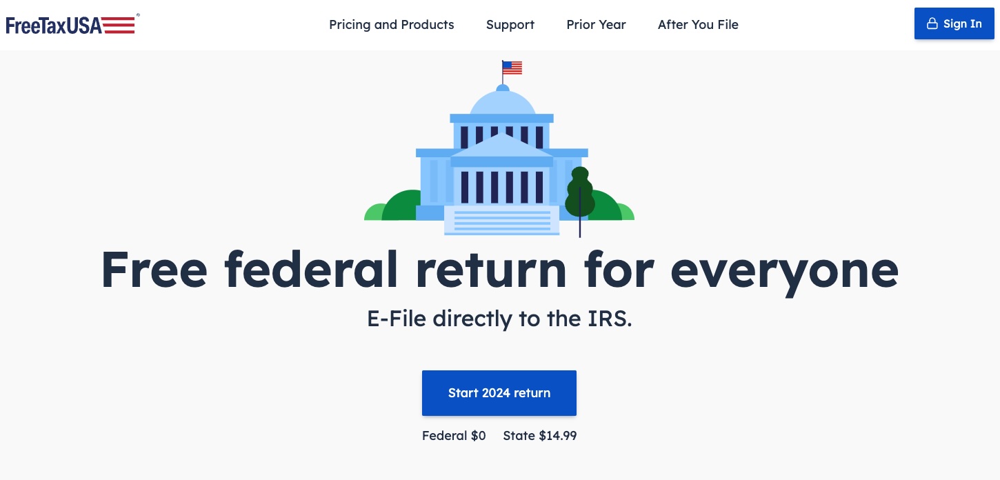 FreeTaxUSA Reviews Free Federal Filing