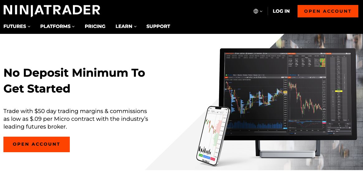 NinjaTrader App Reviews Futures Trading Brokerage