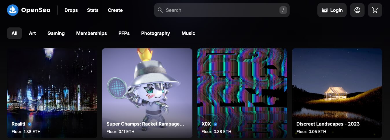 Opensea App Review NFT Marketplace
