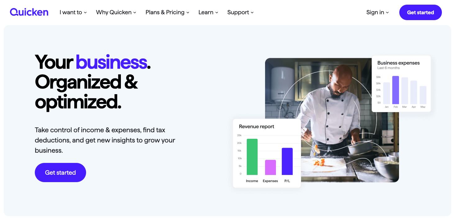 Quicken Business and Personal Reviews Small Business Accounting