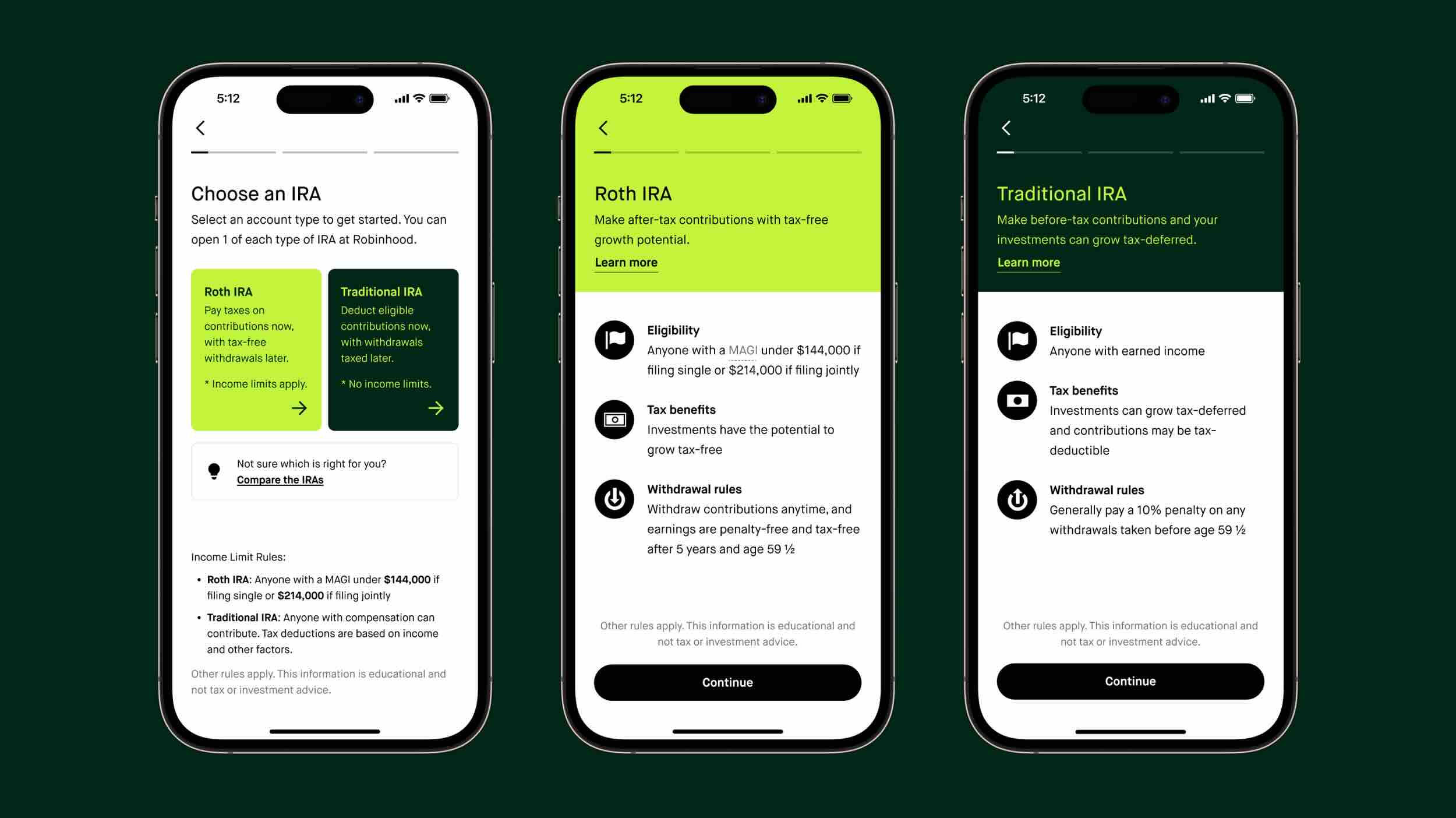 Robinhood Retirement Accounts Review of Robinhood IRAs